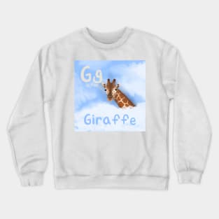 G is for Giraffe Crewneck Sweatshirt